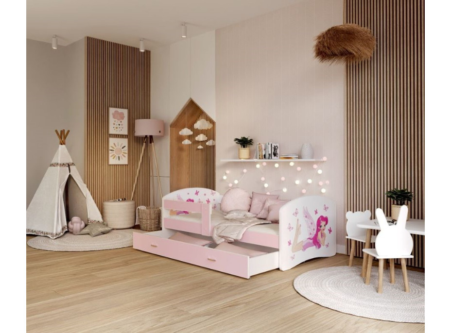 Detská posteľ LUCY so šuplíkom - 160x80 cm - VÍLA