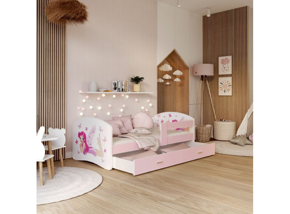 Detská posteľ LUCY so šuplíkom - 160x80 cm - VÍLA