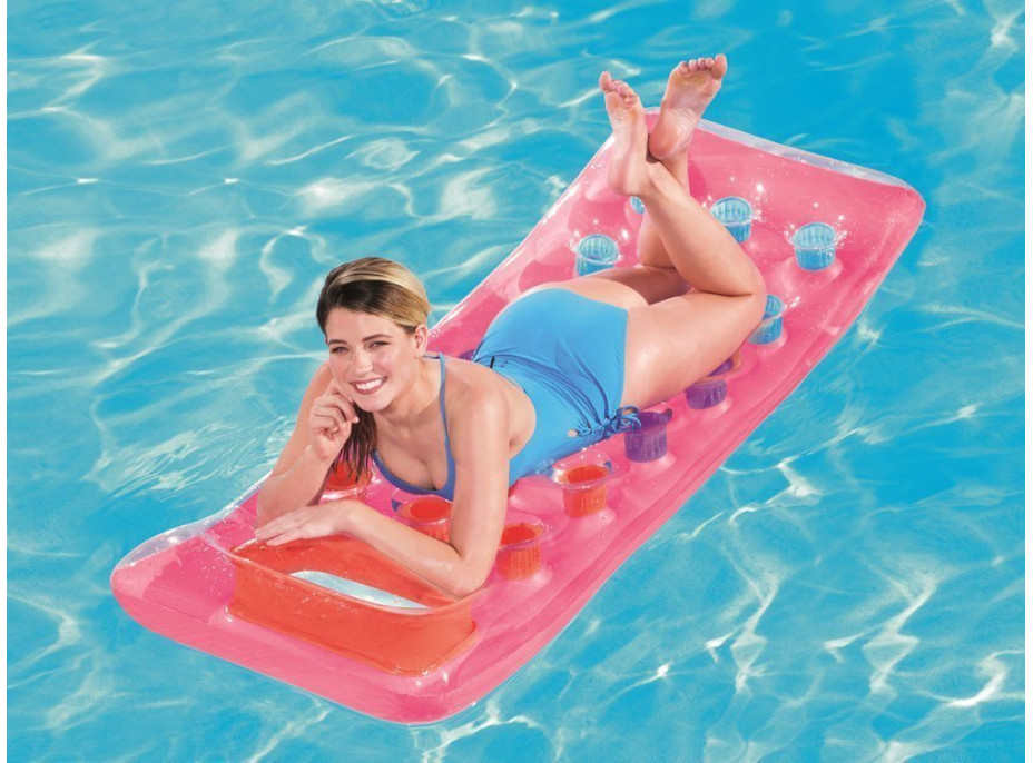 BESTWAY Nafukovacie lehátko 188x71cm Pink