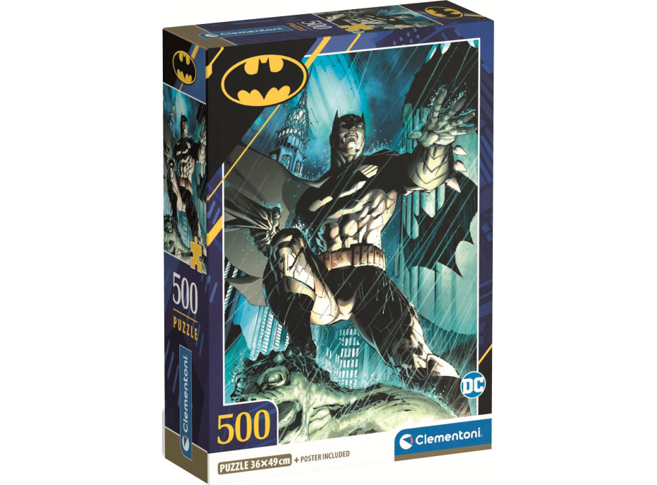 CLEMENTONI Puzzle Batman 500 dielikov