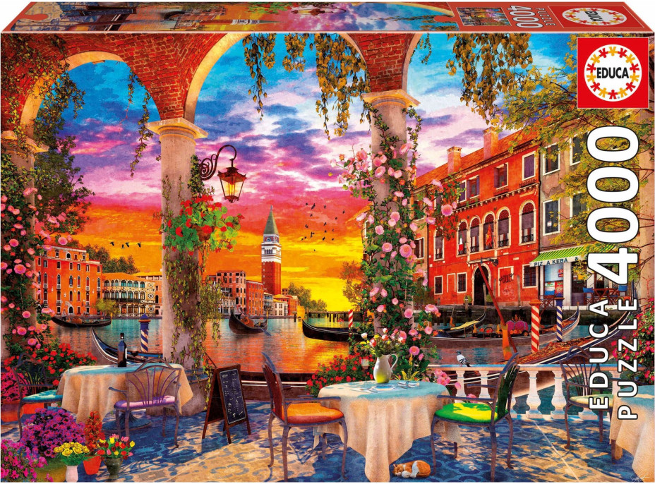 EDUCA Puzzle Benátky 4000 dielikov