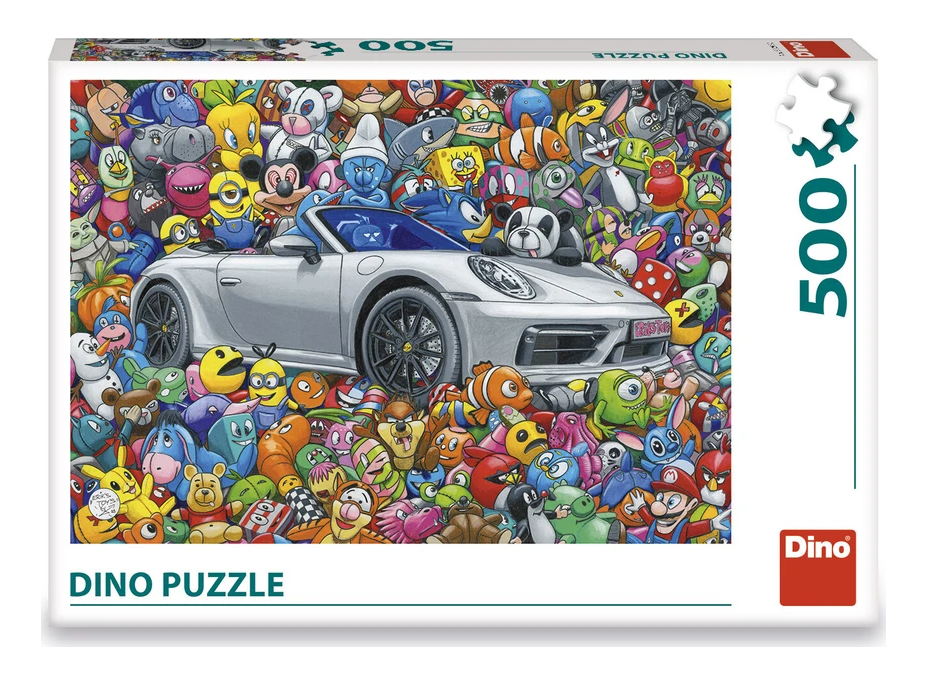 DINO Puzzle Erikovej hračky 500 dielikov