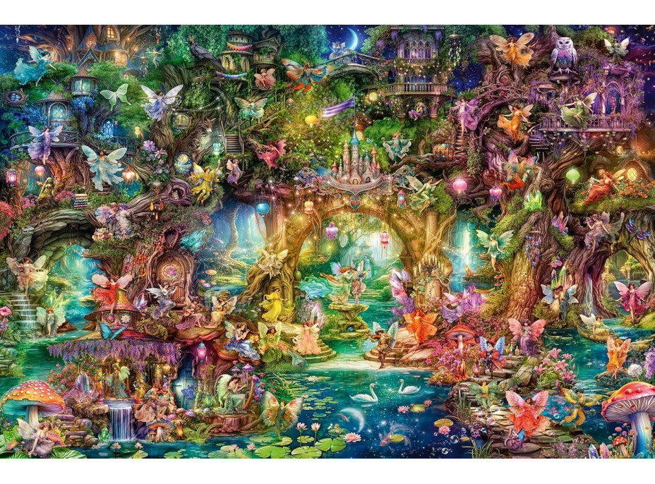 RAVENSBURGER Puzzle Fantasy svet 4000 dielikov