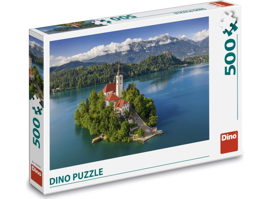 DINO Puzzle Jazero Bled 500 dielikov