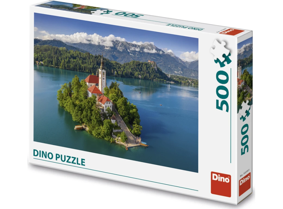 DINO Puzzle Jazero Bled 500 dielikov