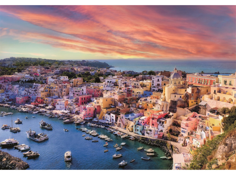 CLEMENTONI Puzzle Procida, Taliansko 1500 dielikov