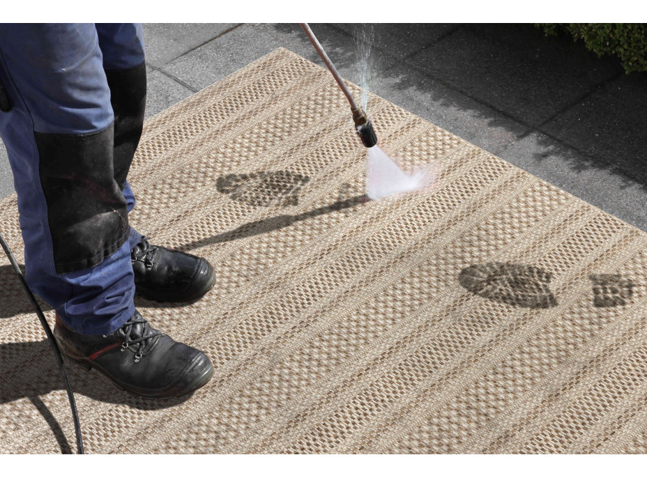 Kusový koberec Brave 103612 Natural Brown z kolekcie Elle – na von aj na doma