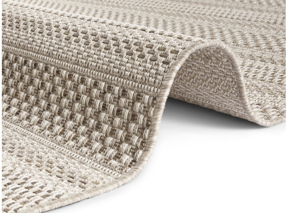 Kusový koberec Brave 103612 Natural Brown z kolekcie Elle – na von aj na doma