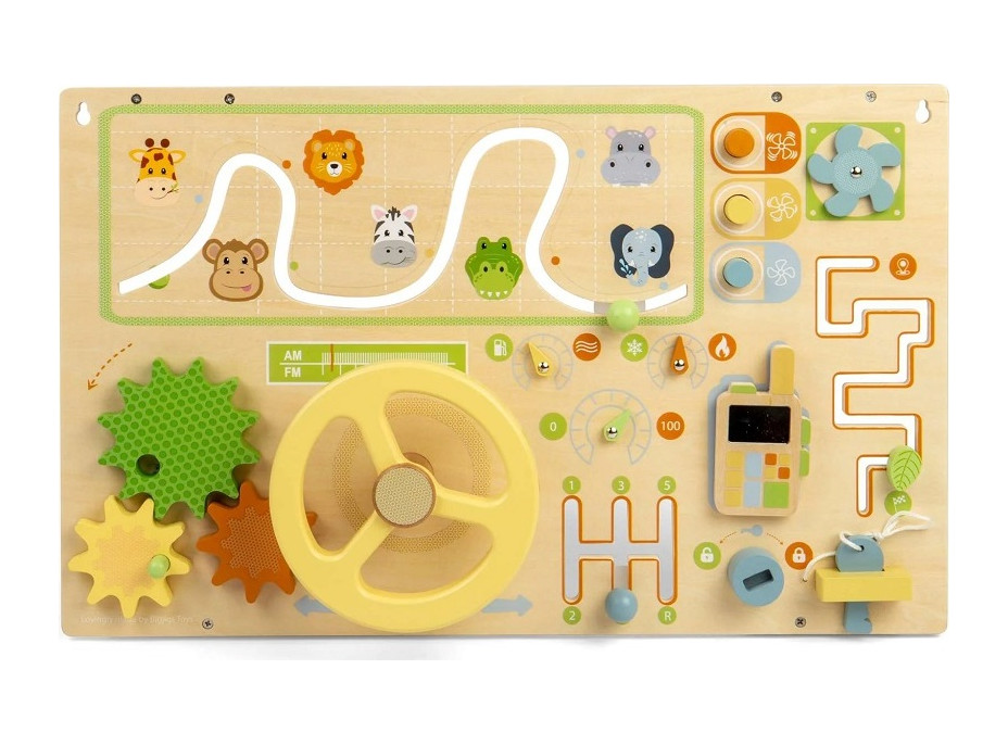 Bigjigs Toys Activity board Džungľa