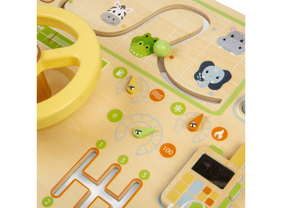 Bigjigs Toys Activity board Džungľa