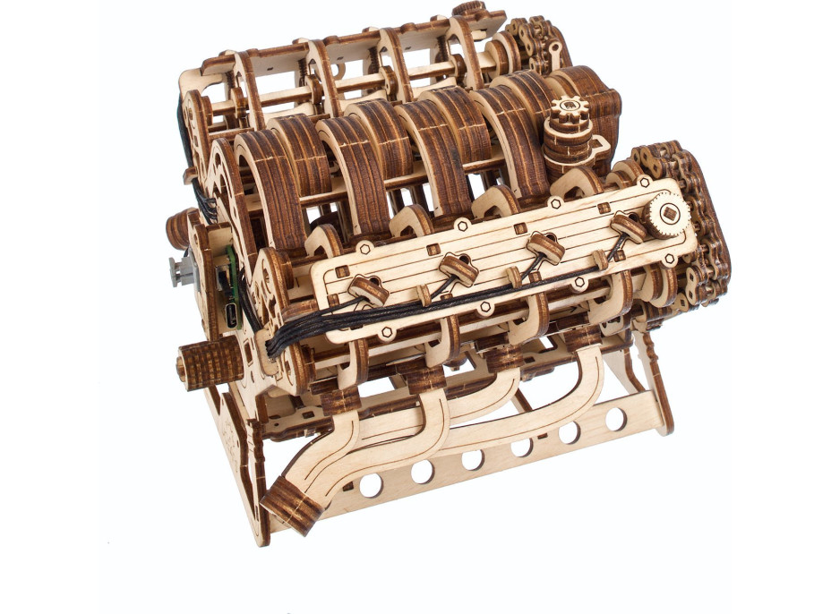 UGEARS 3D puzzle Motor V8, 776 dielikov
