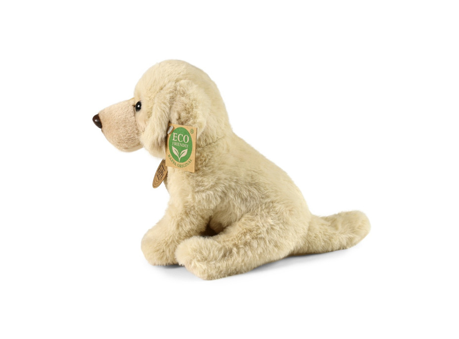 Rappa Plyšový pes pyrenejský horský sediaci 23 cm SOFT COLLECTION, ECO-FRIENDLY