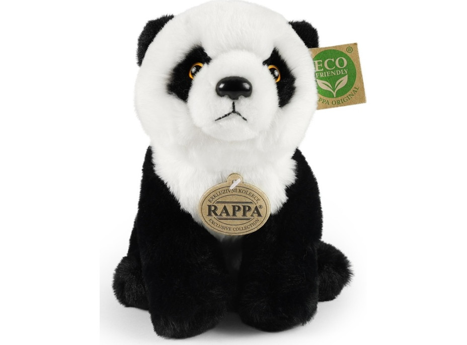 Rappa Plyšová panda sediaca 23 cm SOFT COLLECTION, ECO-FRIENDLY