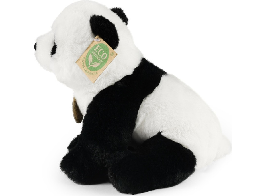 Rappa Plyšová panda sediaca 23 cm SOFT COLLECTION, ECO-FRIENDLY