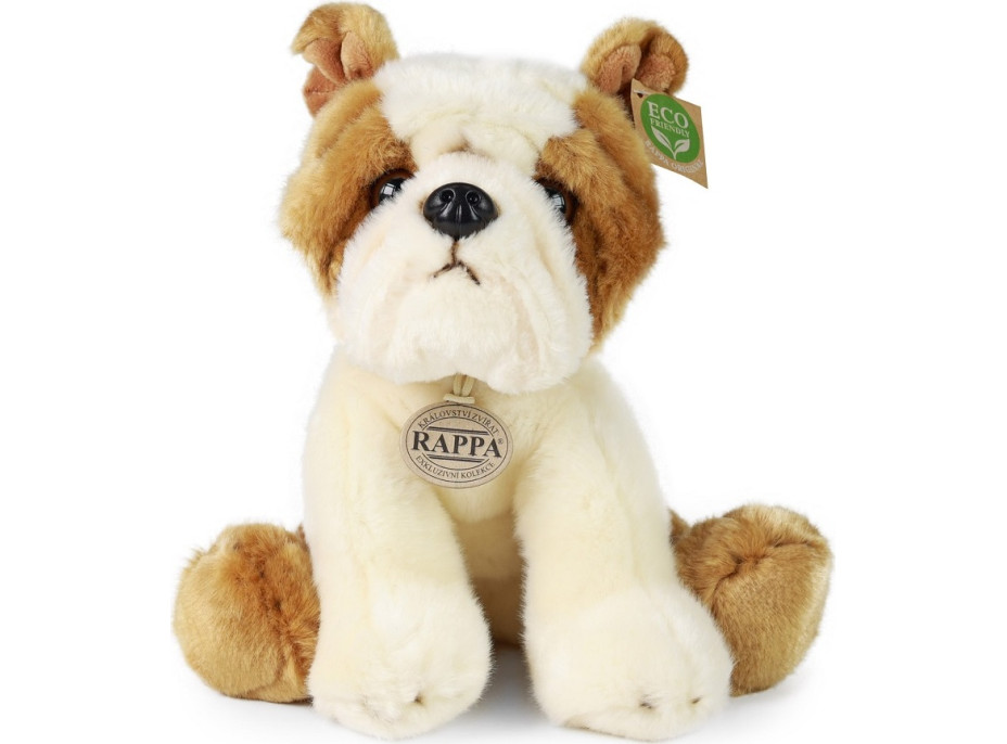 Rappa Plyšový pes buldog 26 cm ECO-FRIENDLY