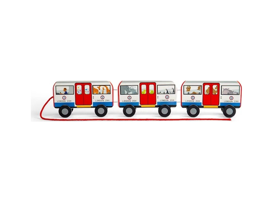 Bigjigs Toys Ťahacia hračka Londýnske metro