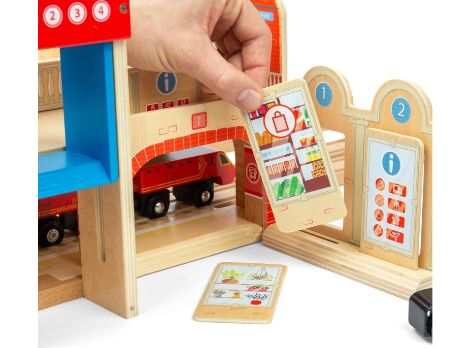 Bigjigs Rail Hlavná stanica