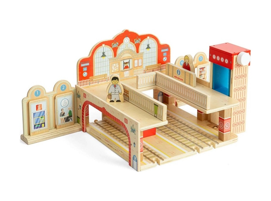 Bigjigs Rail Hlavná stanica