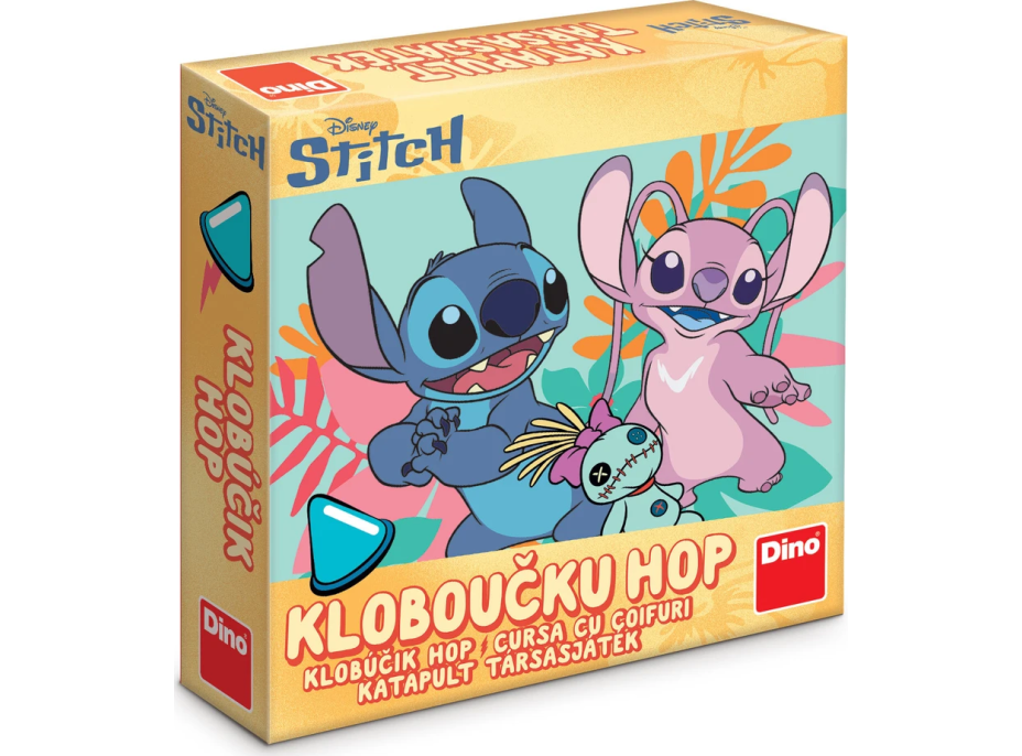 DINO Hra Klobúčika, hop - Stitch a Angel