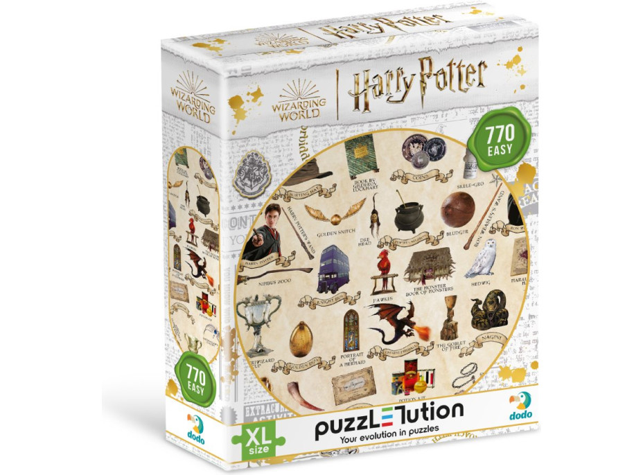 DODO Puzzle Harry Potter: Manuál pre kúzelníkov 770 dielikov