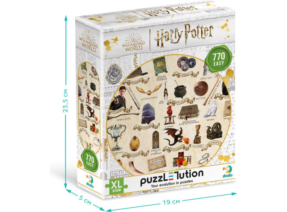 DODO Puzzle Harry Potter: Manuál pre kúzelníkov 770 dielikov