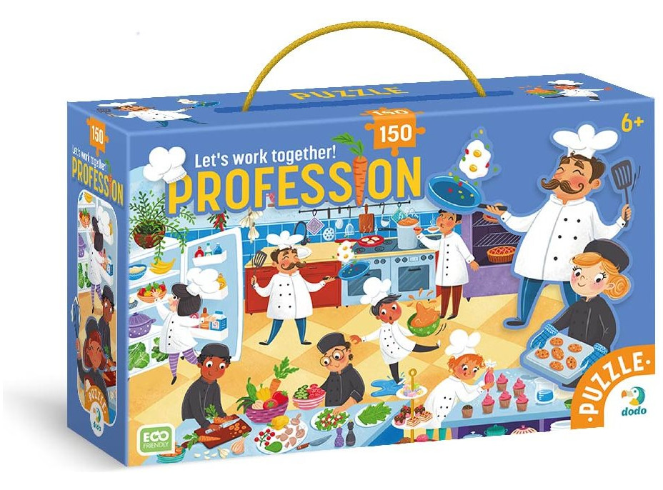 DODO Puzzle Povolanie: Kuchár 150 dielikov
