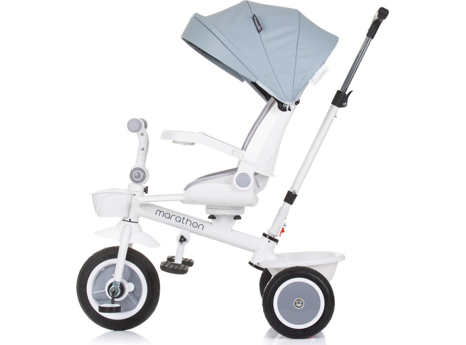 CHIPOLINO Trojkolka so strieškou Marathon 2v1 Ash Grey