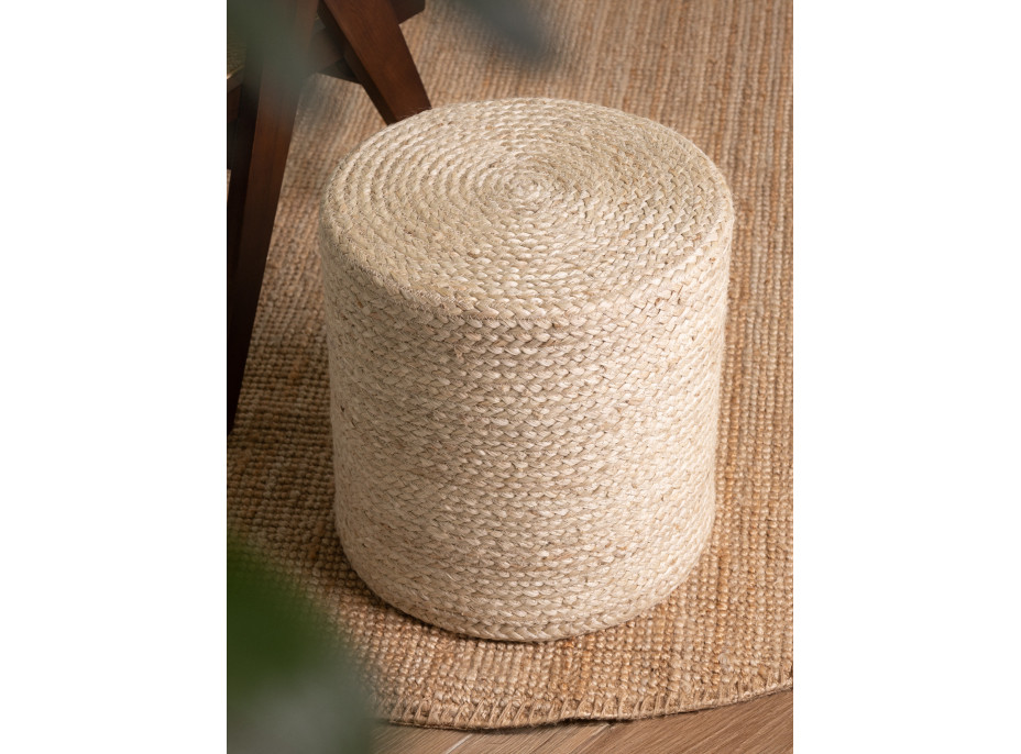 Sedací vak JUTTA POUF 106236 Ivory