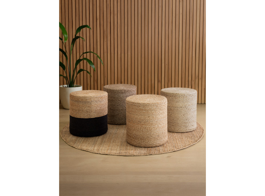 Sedací vak JUTTA POUF 106236 Ivory
