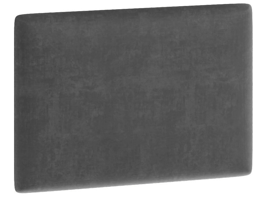 Čalúnený panel CLIF - 50 cm - tmavo šedý