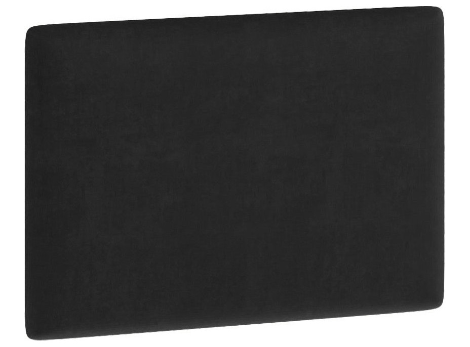 Čalúnený panel CLIF - 50 cm - čierny