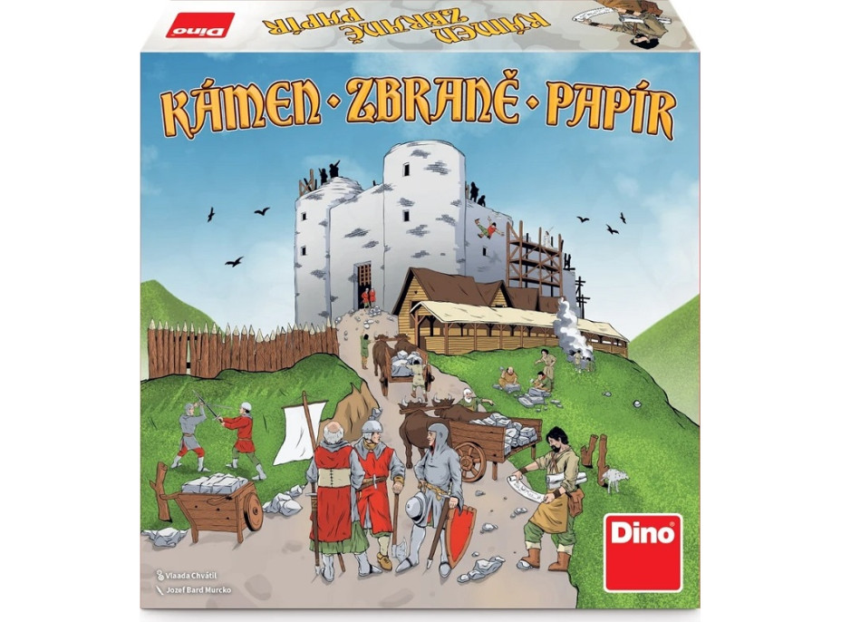 Dino Hra Kameň, zbrane, papier II