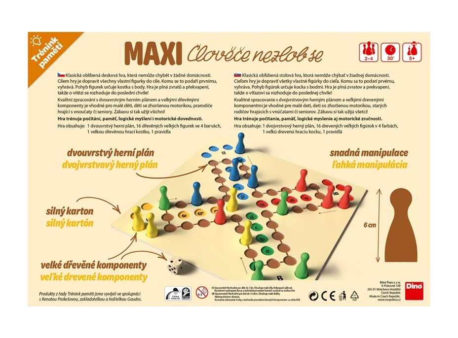 Dino Človeče nehnevaj sa Maxi