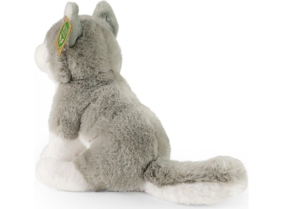 Rappa Plyšový pes husky sediaci 23 cm SOFT COLLECTION, ECO-FRIENDLY