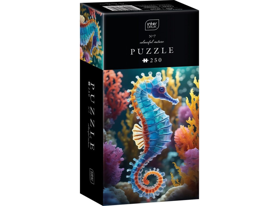 INTERDRUK Puzzle Colorful Nature: Morský koník 250 dielikov