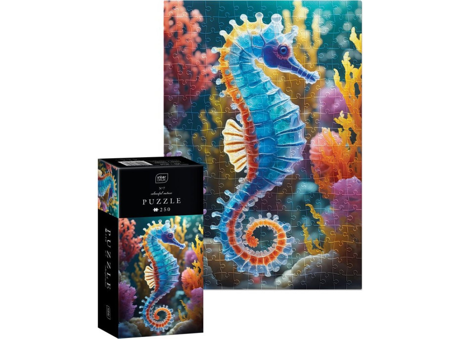 INTERDRUK Puzzle Colorful Nature: Morský koník 250 dielikov