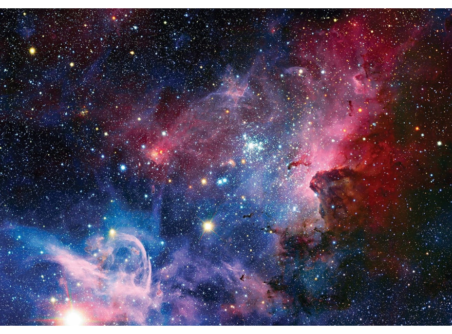 INTERDRUK Puzzle Galaxy: Infračervený pohľad na hmlovinu Carina 500 dielikov
