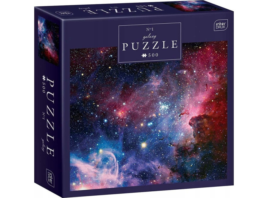 INTERDRUK Puzzle Galaxy: Infračervený pohľad na hmlovinu Carina 500 dielikov