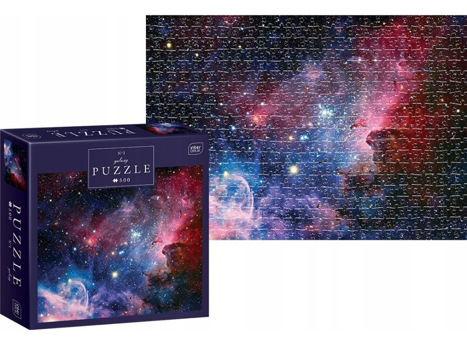INTERDRUK Puzzle Galaxy: Infračervený pohľad na hmlovinu Carina 500 dielikov