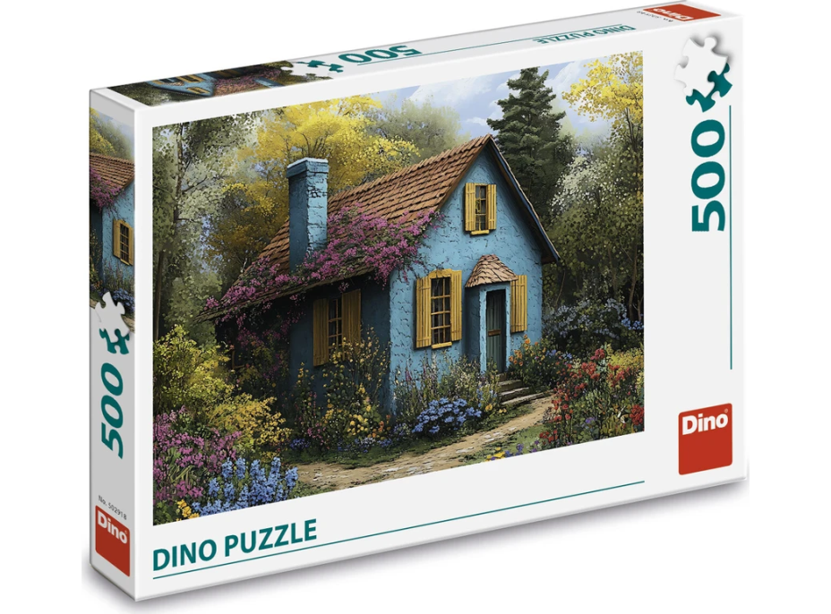 DINO Puzzle Modrý domček 500 dielikov