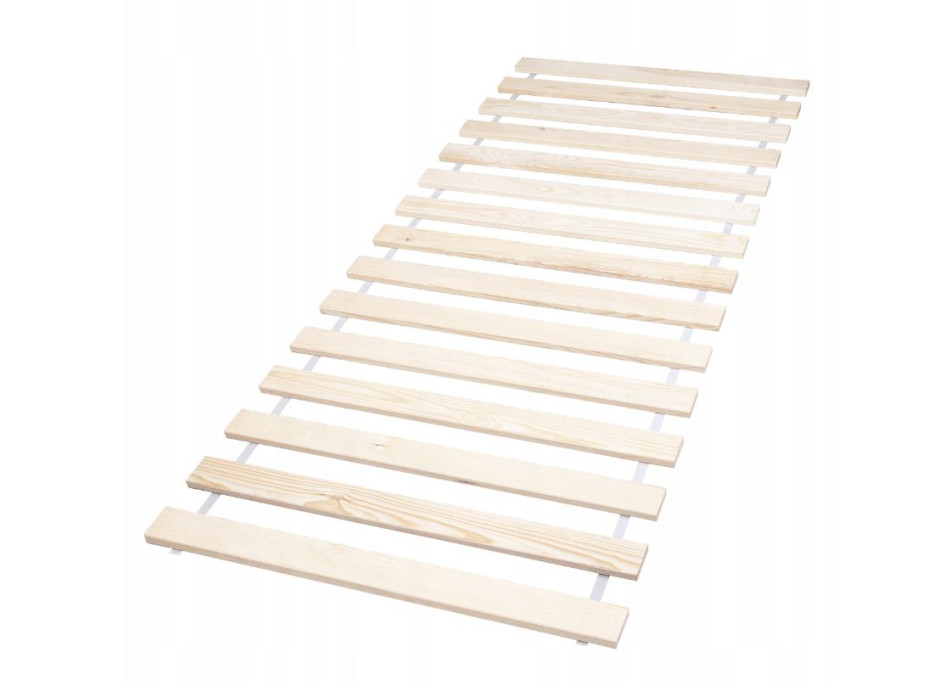 Detská posteľ z masívu borovice FRANK - 200x90 cm - šedá