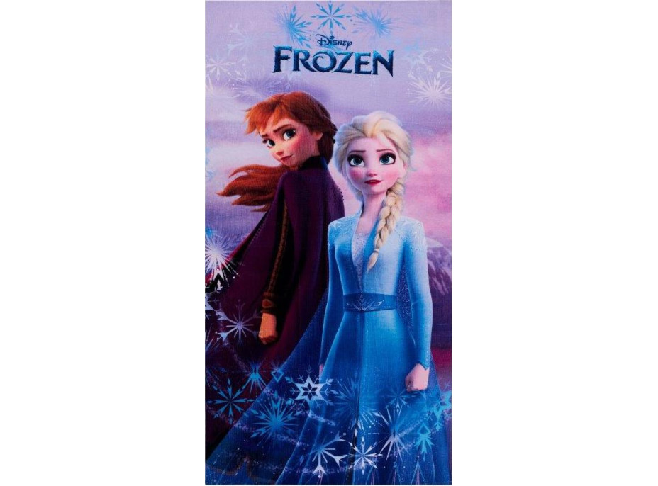 Bavlnená osuška FROZEN - Anna a Elsa - 70x140 cm