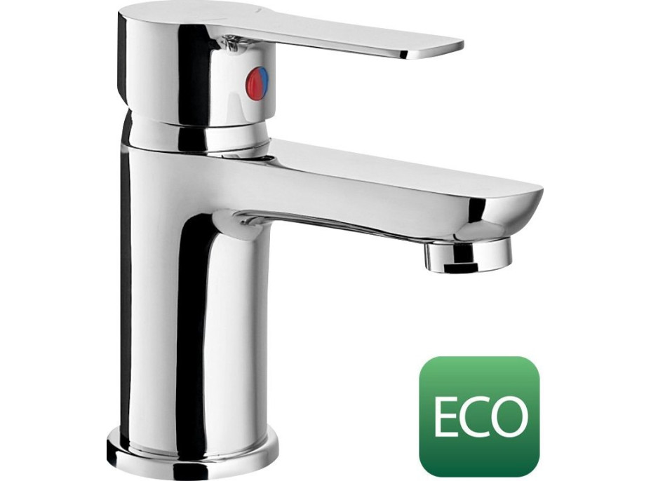 Bruckner BARON ECO 3, 8 l/min, stojanková umývadlová batéria, chróm 612.002.11