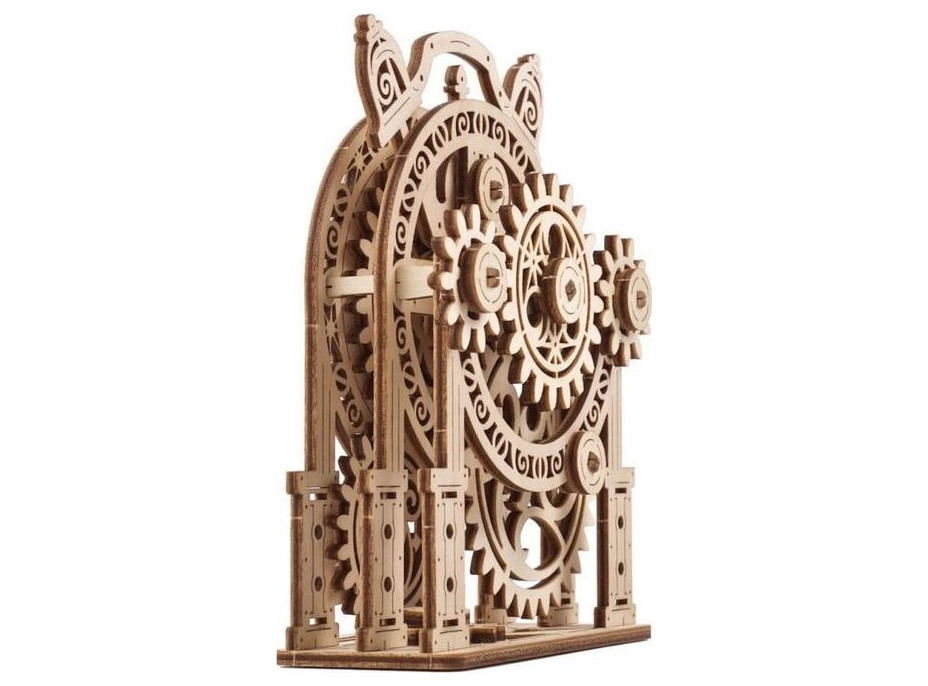 UGEARS 3D puzzle Dekoračný budík 43 dielikov