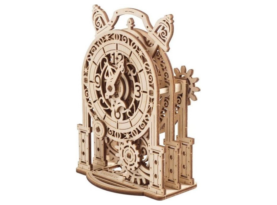 UGEARS 3D puzzle Dekoračný budík 43 dielikov