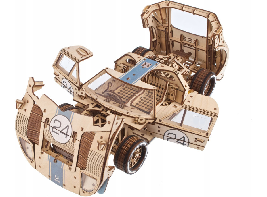 UGEARS 3D puzzle UGT-24 Endurance Racer 970 dielikov