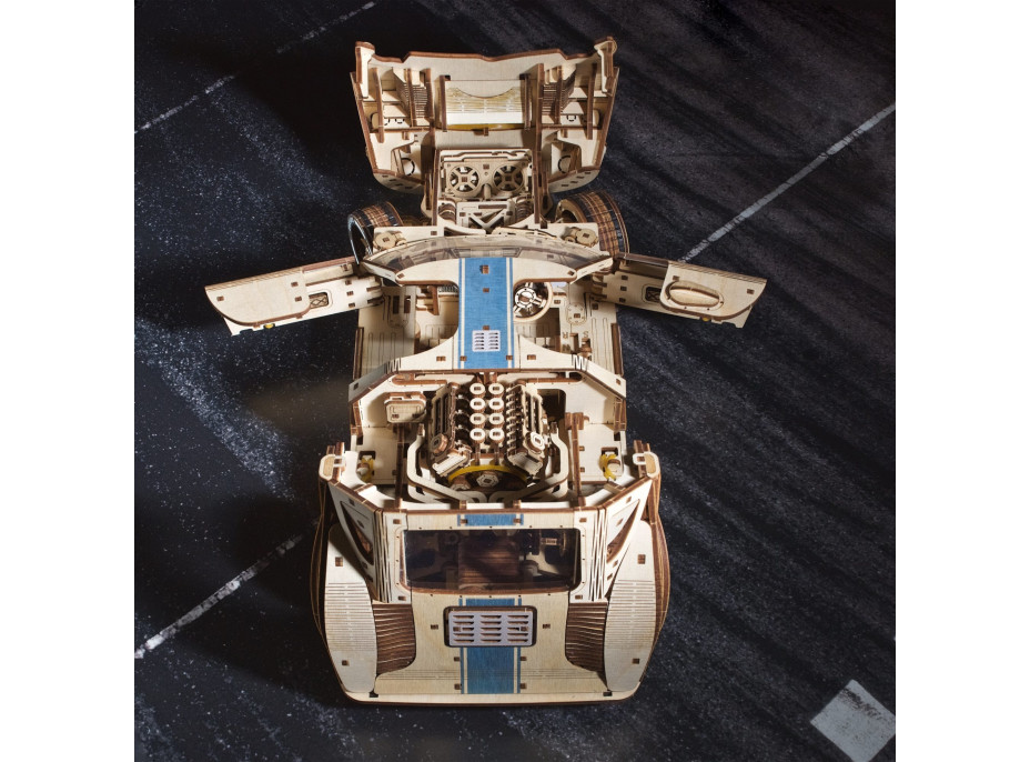 UGEARS 3D puzzle UGT-24 Endurance Racer 970 dielikov