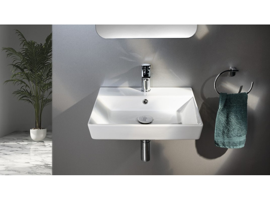 Aqualine ORION keramické umývadlo 49x38, 6cm, biela 27050