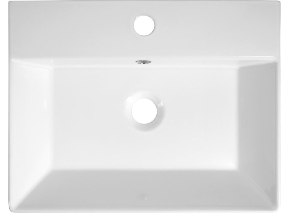 Aqualine ORION keramické umývadlo 49x38, 6cm, biela 27050