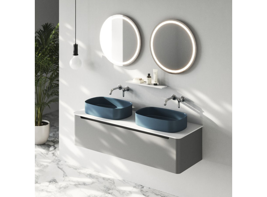 Sapho NYX okrúhle zrkadlo s LED osvetlením ø 50cm NY500